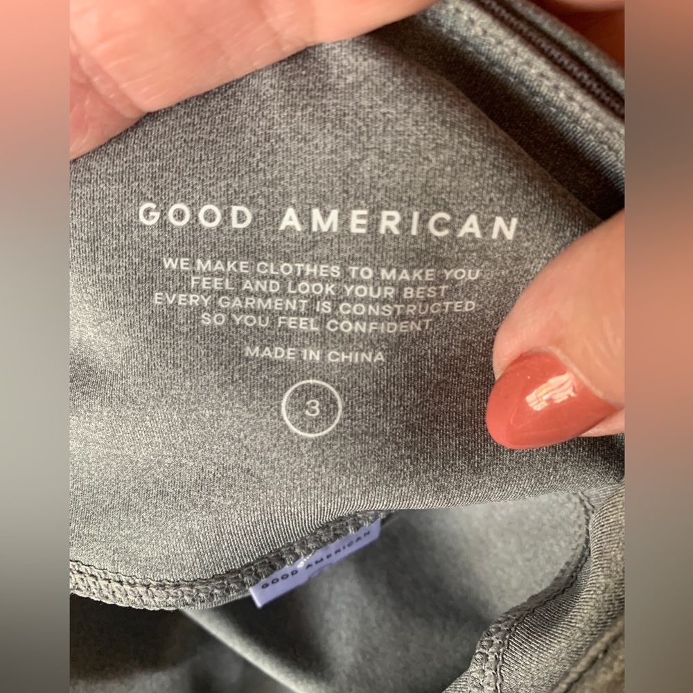 Good American Gray Workout Pants - Picture 4 of 7